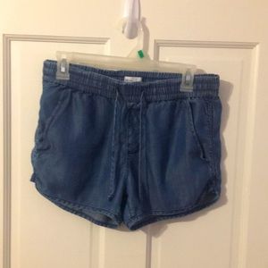 Chambray Pull-On GAP Shorts